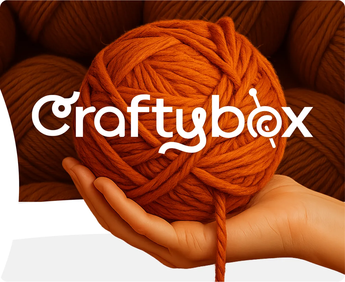 Crafty Box brand identity by Pixelco