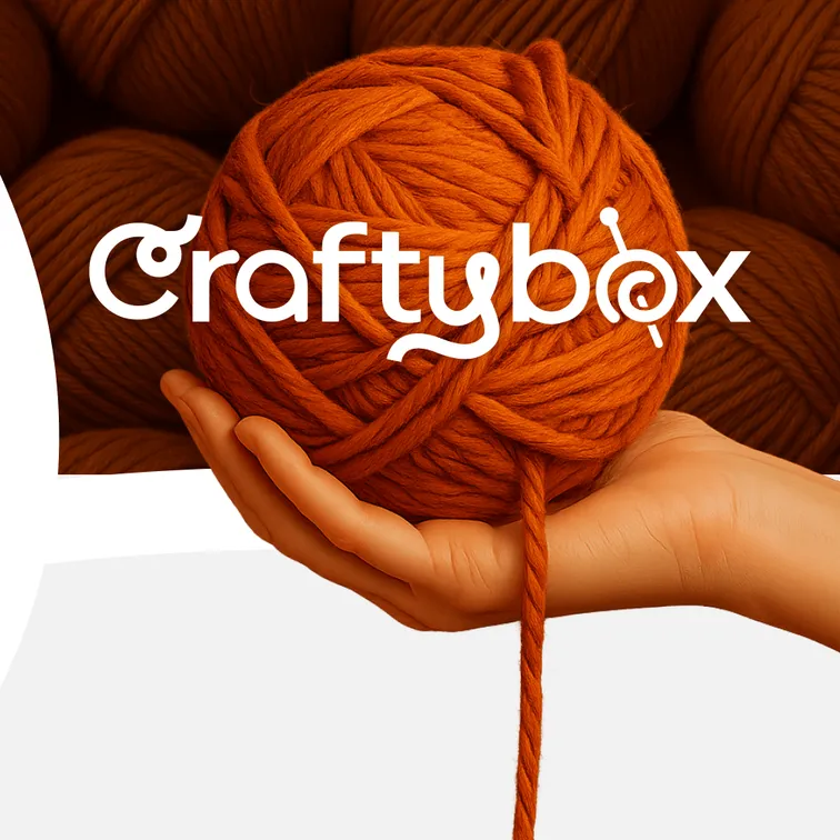 Crafty Box brand identity by Pixelco